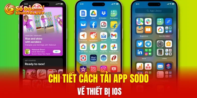 Chi tiết cách tải app SODO về thiết bị iOS