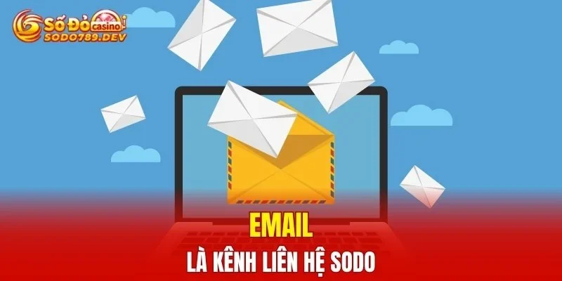 Email là kênh liên hệ SODO