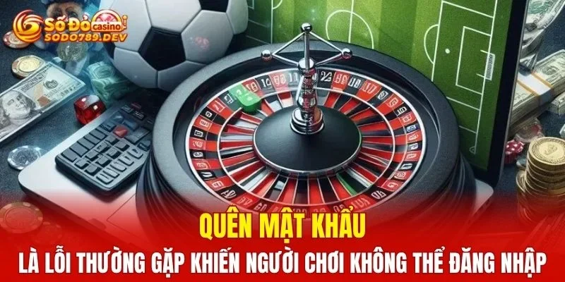 Quên mật khẩu là lỗi thường gặp